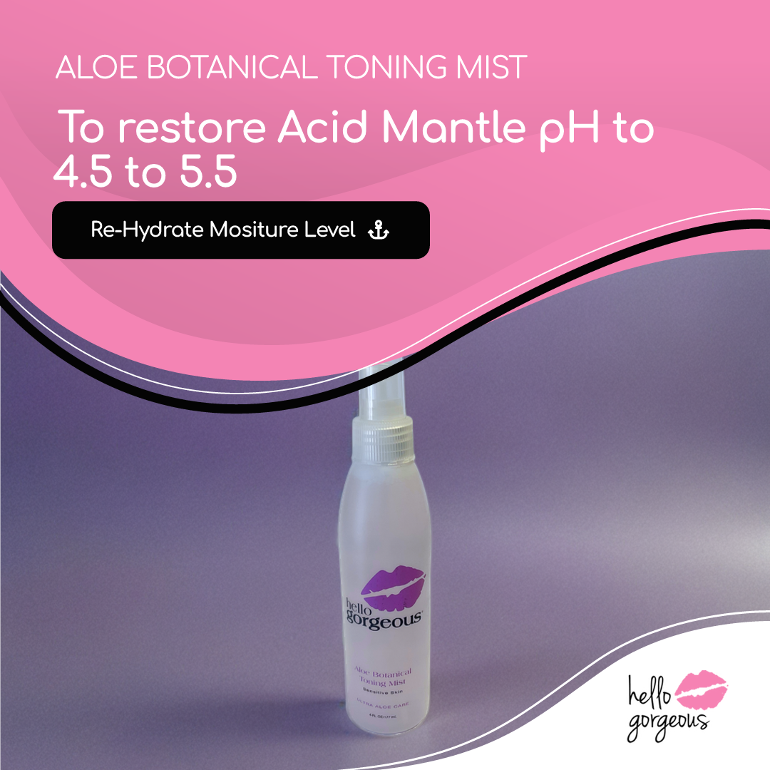 Aloe Botanical Hydrating Toning Mist for Sensitive Skin